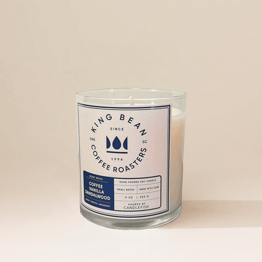 KING BEAN X CANDLEFISH COFFEE CANDLE